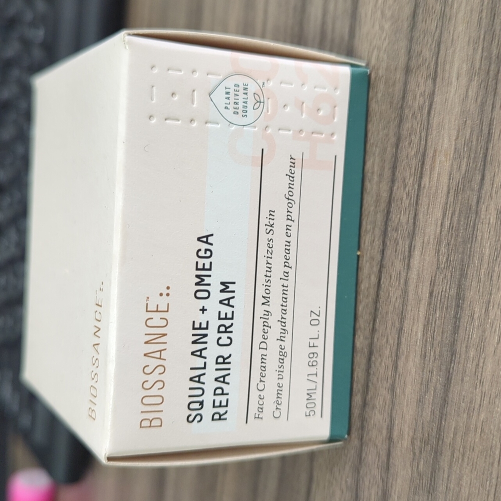 NIB Biossance Squalane + Omega Repair Cream